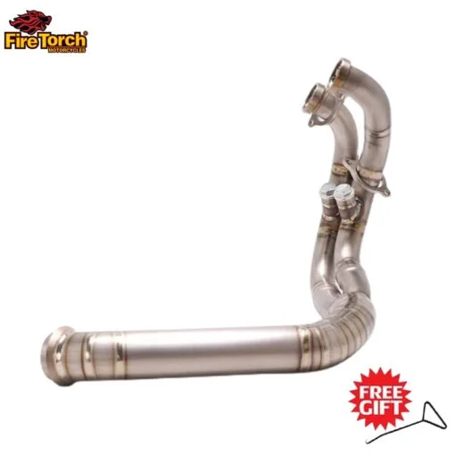 Titanium alloy Front Link Pipe For CFMOTO 800MT / Ibex 800 - Image 6