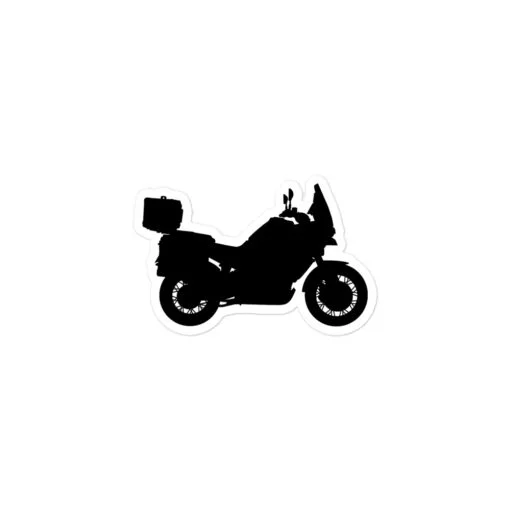 800 Touring with luggage Bubble-free stickers