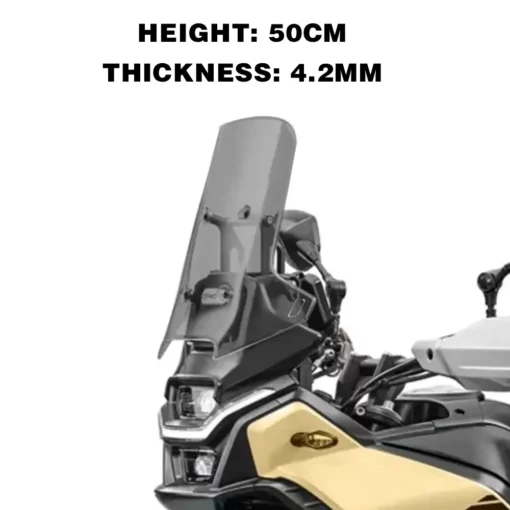 Raised Windshield for CFMOTO 450MT - Image 14