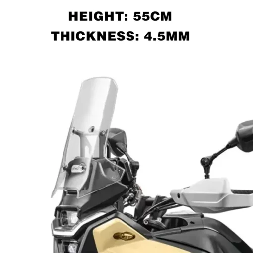 Raised Windshield for CFMOTO 450MT - Image 13