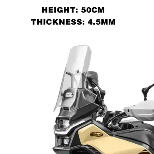 Raised Windshield for CFMOTO 450MT - Image 10