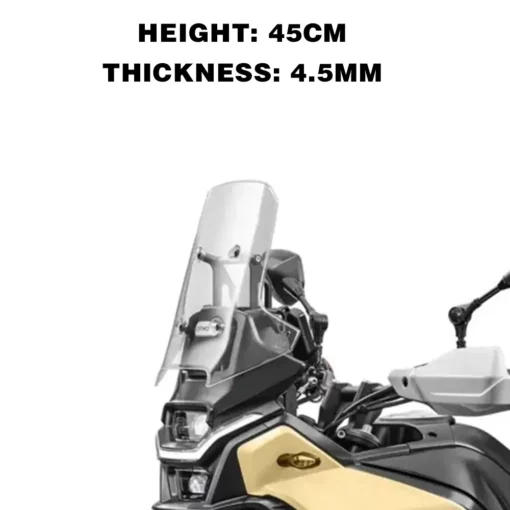 Raised Windshield for CFMOTO 450MT - Image 12