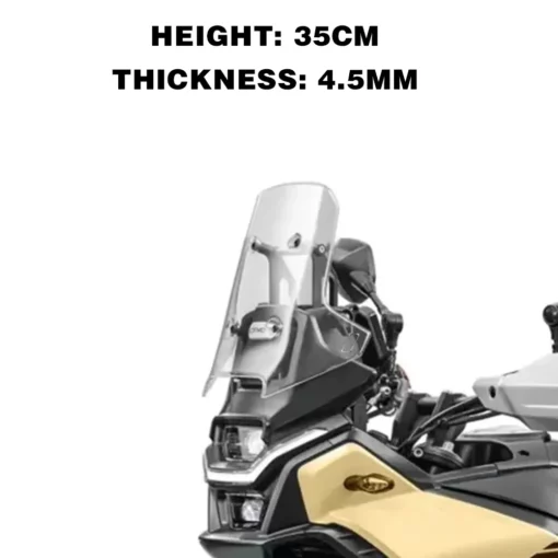 Raised Windshield for CFMOTO 450MT - Image 16